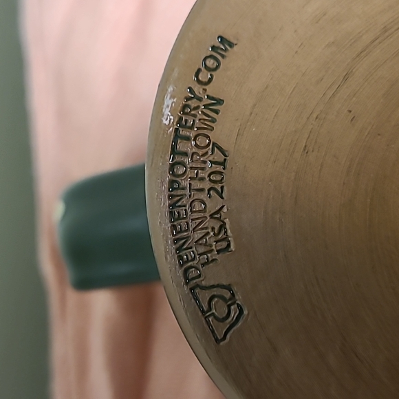 Deneen Pottery Handthrown Gilliland Landscaping Mug - Picture 5 of 5